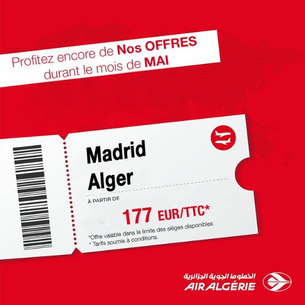 Air Algérie mai