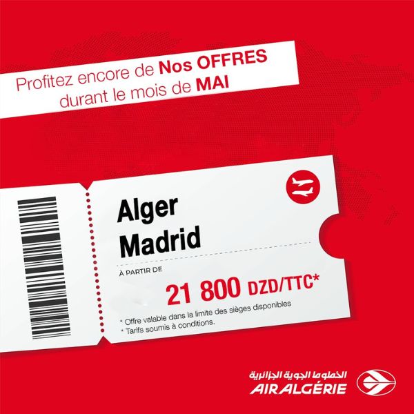 Air Algérie mai