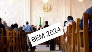 BEM 2024 Algérie sujets