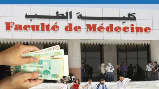 algérie étudiants médecine bourse