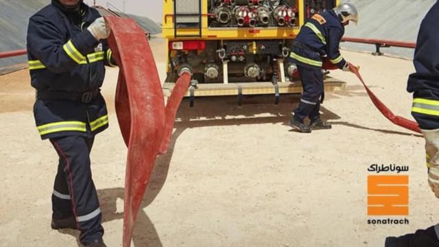 incendie sonatrach