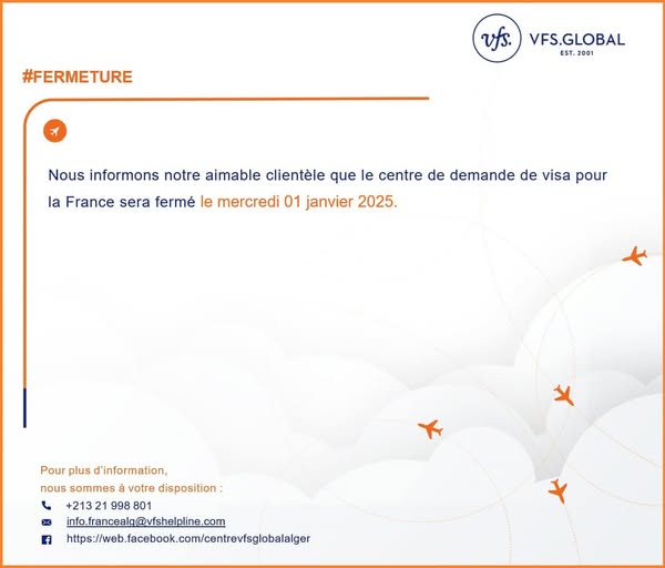 global algérie vfs