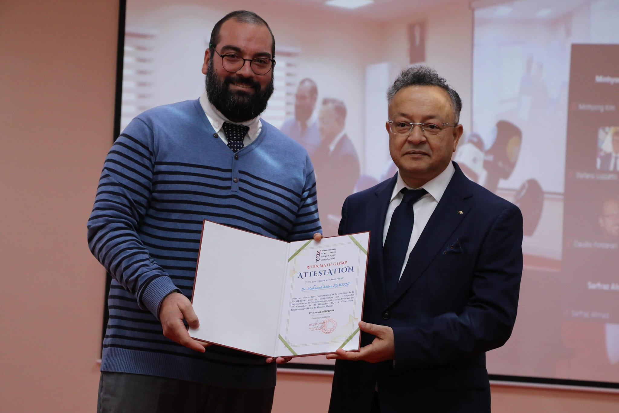 master international mathématiques algérie