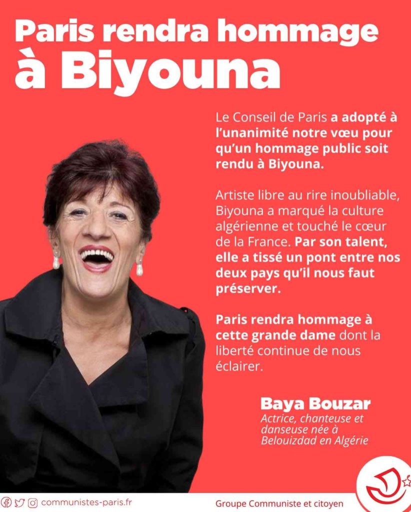 Paris Biyouna hommage