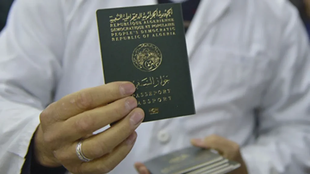 Renouvellement passeport algérien