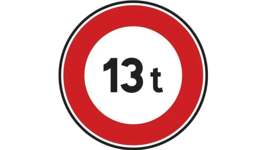 panneau 13 tonnes