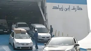 Algérie Ferries hauteur véhicules