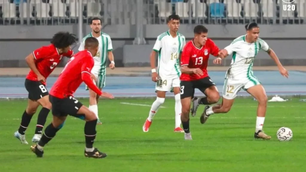 Algérie Maroc U20 chaîne