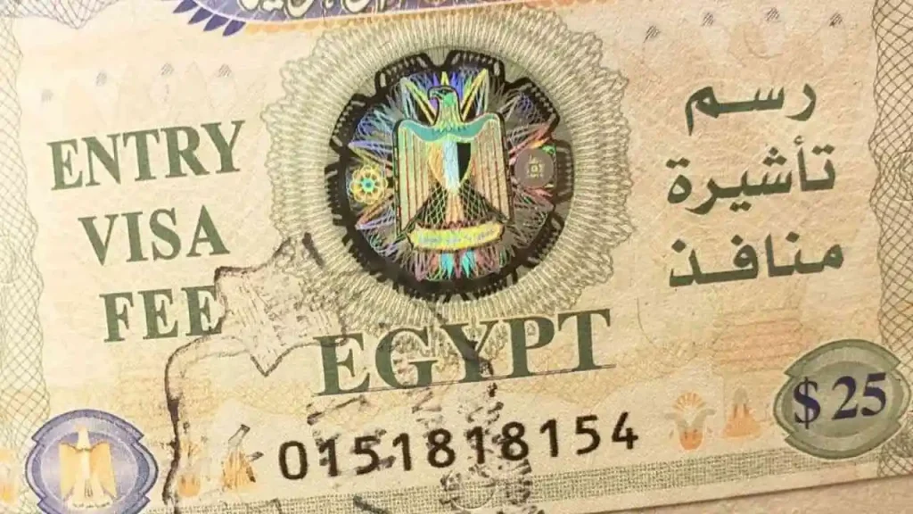 visa Égypte Algériens