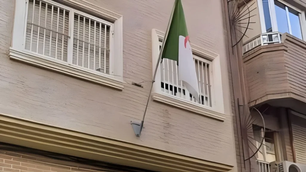 Ambassade Algérie Madrid fermée
